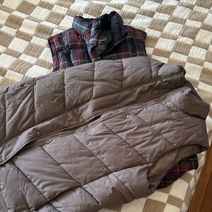 Eddie Bauer and GAP Quilted Goose Down Jacket